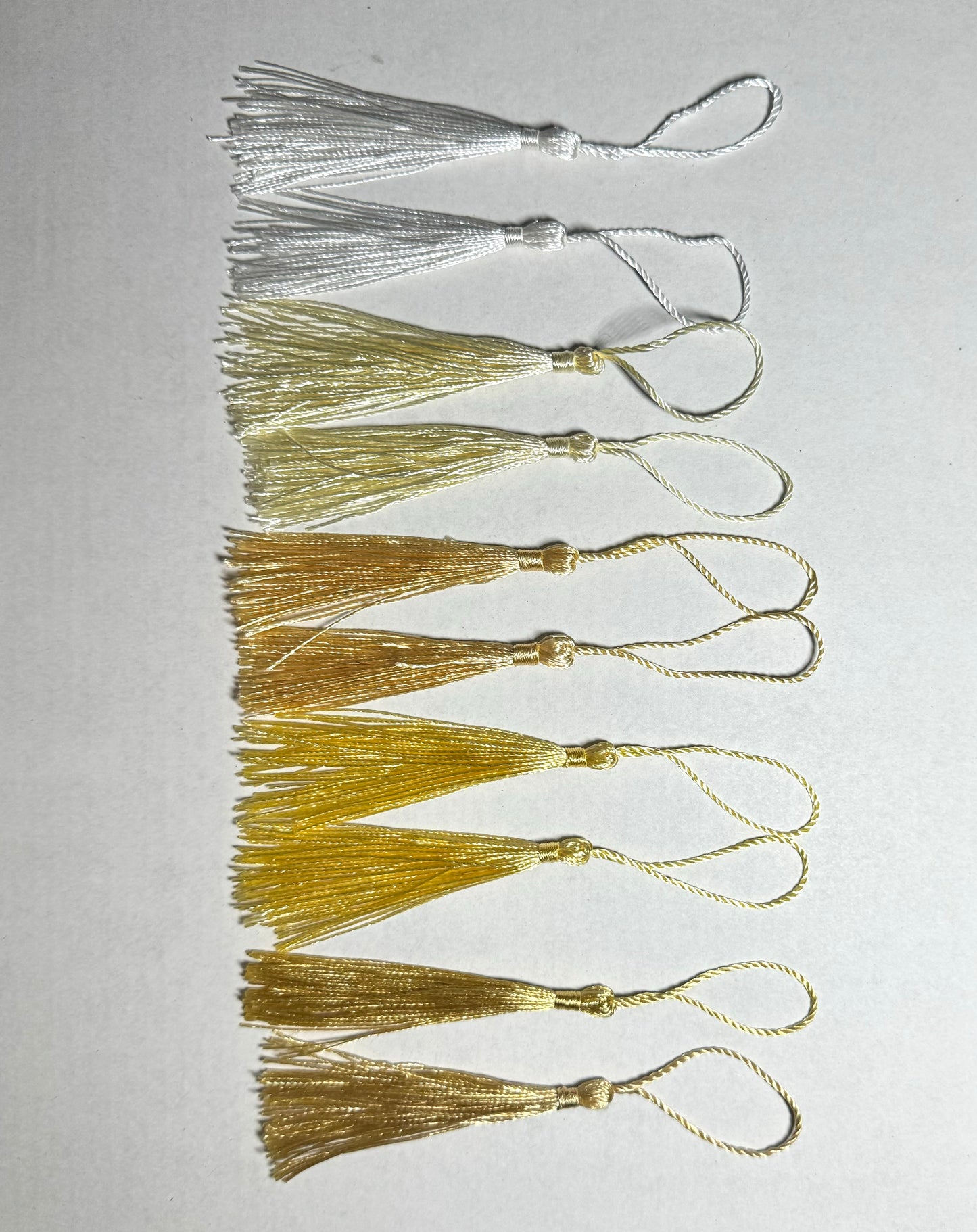 Yellow/Gold Tassels