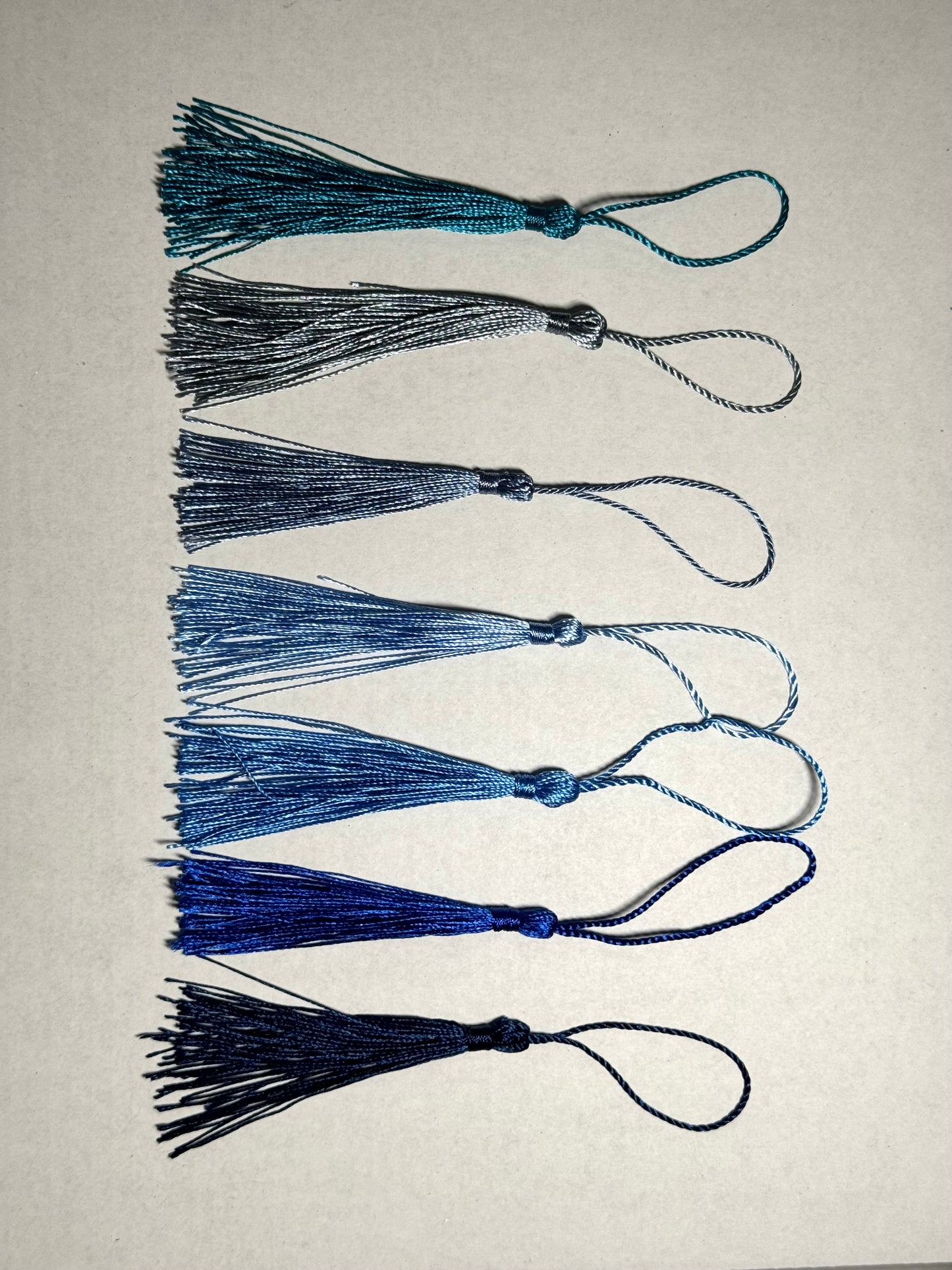 Blue Tassels